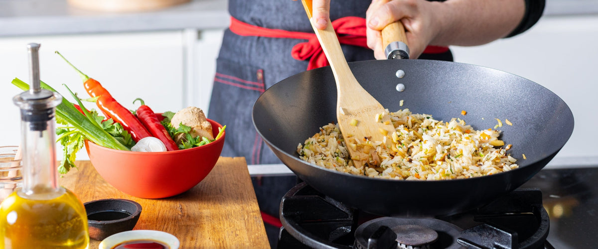 Pre-Seasoned Woks