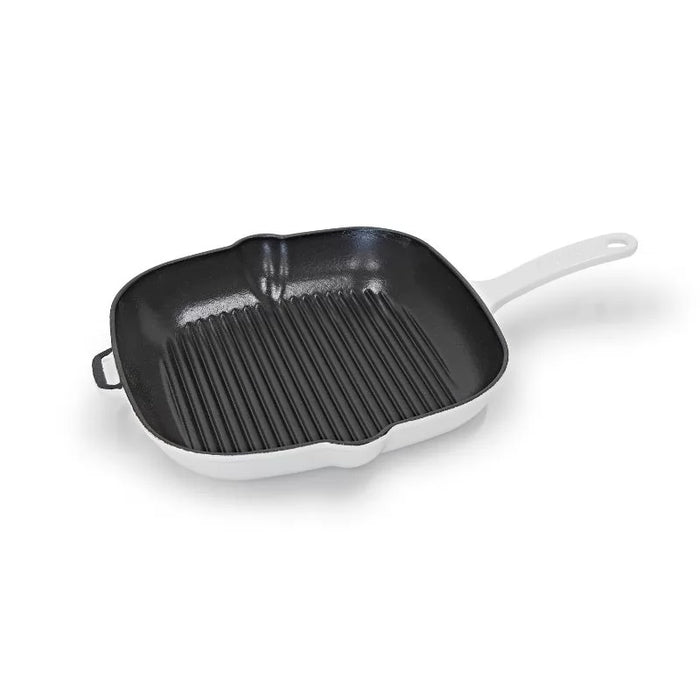 Aga 26cm Square Grill Pan - White