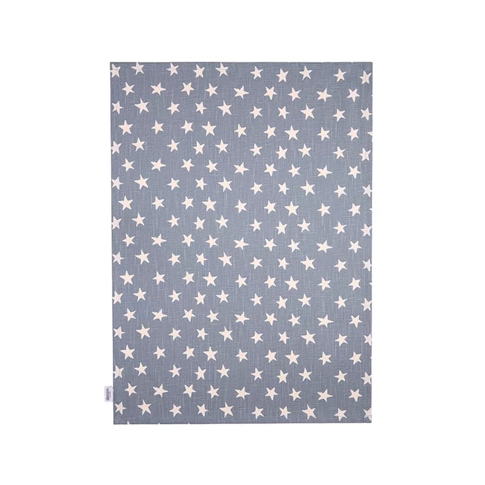 Organic Star Tea Towel - Blue