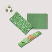 Sintra Spotted Napkin & Placemat Set – Stone | Recycled Cotton Table Linen