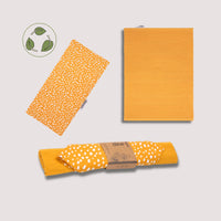 Sintra Spotted Napkin & Placemat Set – Stone | Recycled Cotton Table Linen