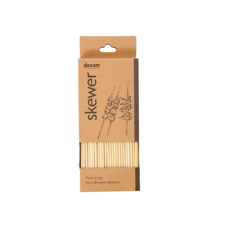 Pack of 150 15cm Bamboo Skewers