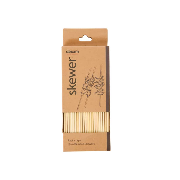 Pack of 150 15cm Bamboo Skewers
