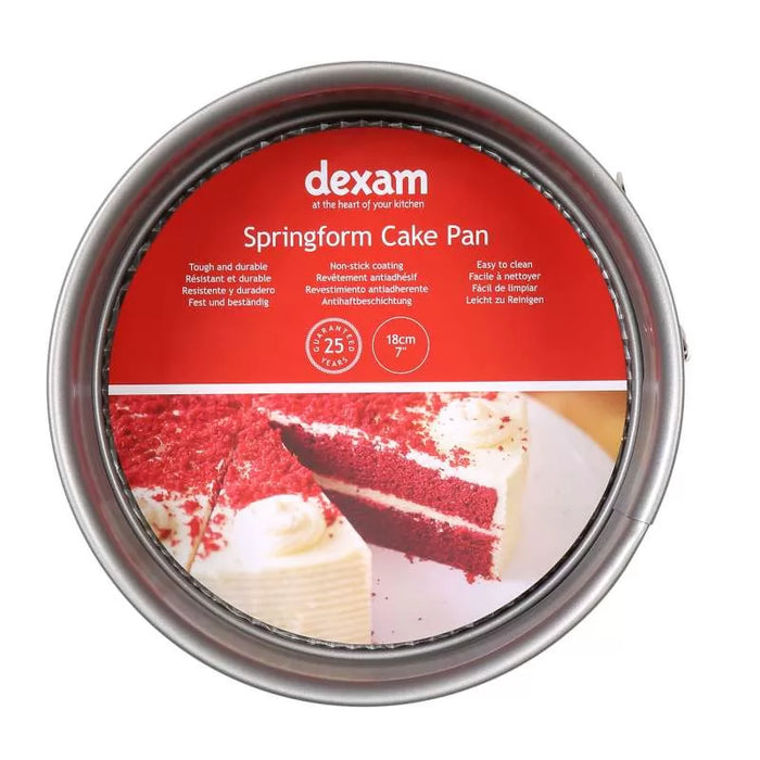 7"/18cm Non-Stick Springform Cake Pan