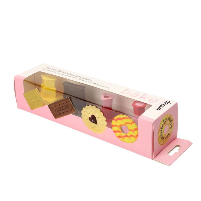 Set of 4 Classic British Biscuit Cutters