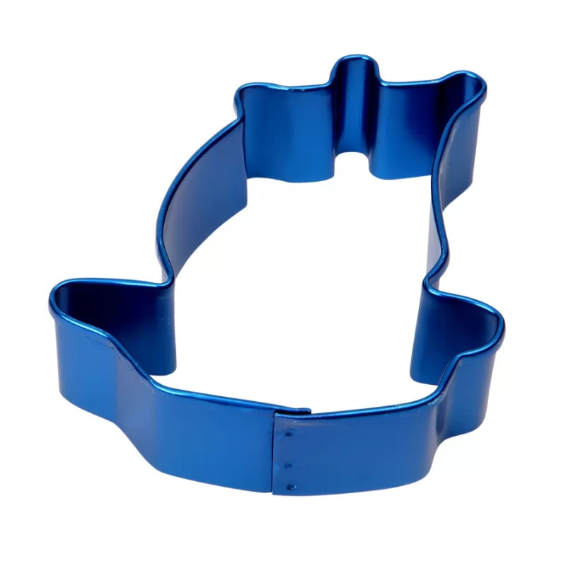 7.5cm Pirate Ship Cookie Cutter - Blue