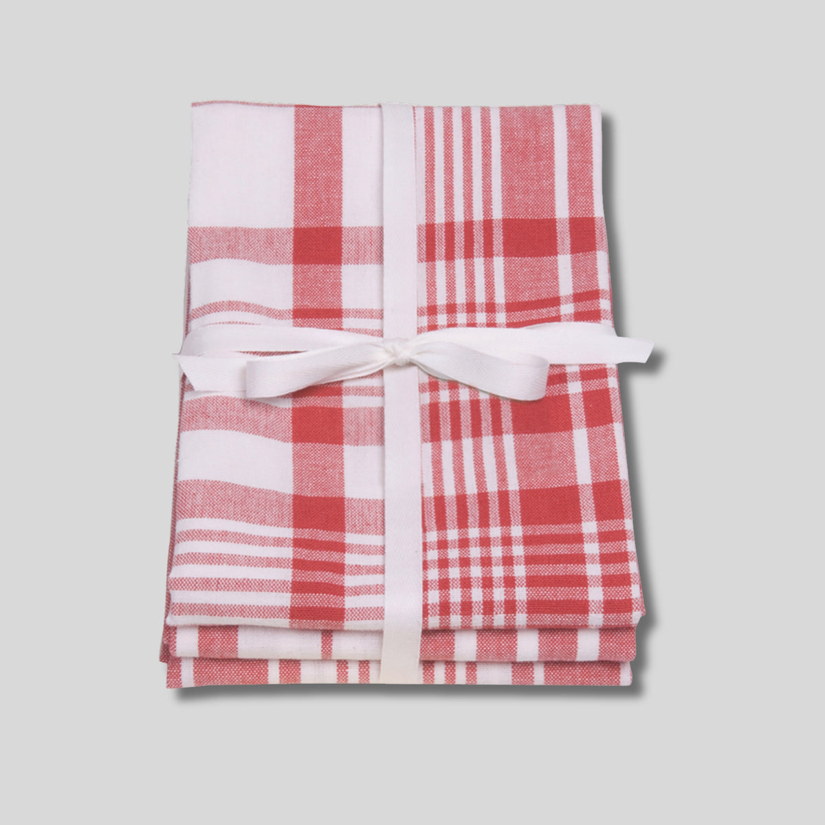 Love Colour Set of 3 Extra-Large Tea Towels | Vibrant Cotton Kitchen Textiles