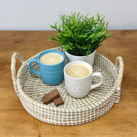 Sintra Seagrass Tray | Handwoven Sustainable Serving Tray