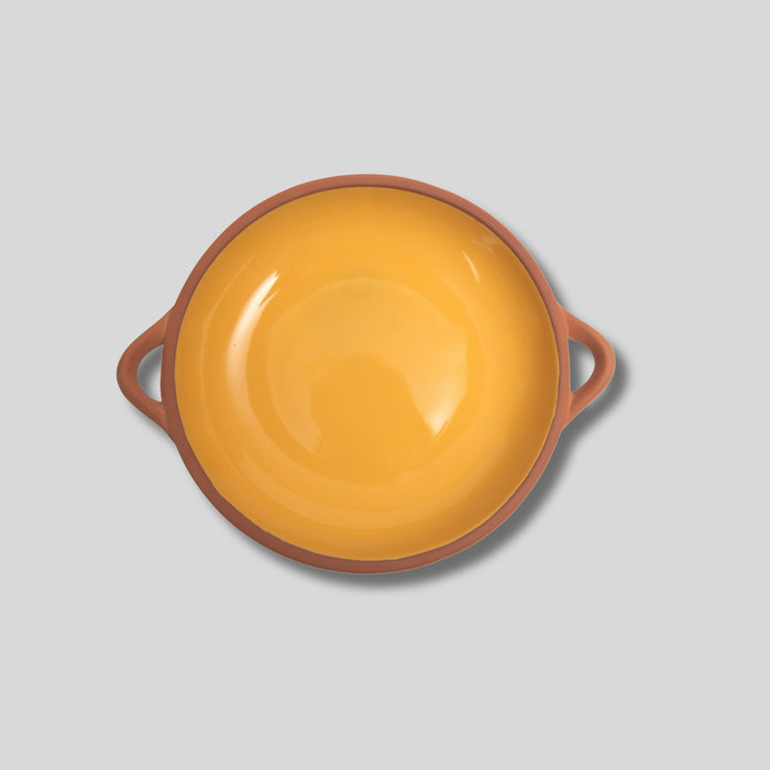 Sintra Large Glazed Terracotta Tapas Dish | Mediterranean Serveware by Dexam