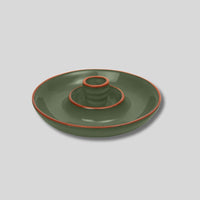 Sintra Glazed Terracotta Olive Dish | Artisan Tableware by Dexam