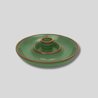 Sintra Glazed Terracotta Olive Dish | Artisan Tableware by Dexam