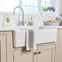 Love Colour Striped Tea Towel | Vibrant Cotton Kitchen Textiles by Dexam