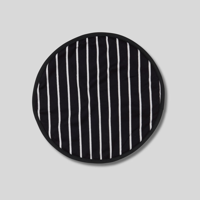 Rushbrookes Butchers Stripe Round Hob Cover (Made in UK)