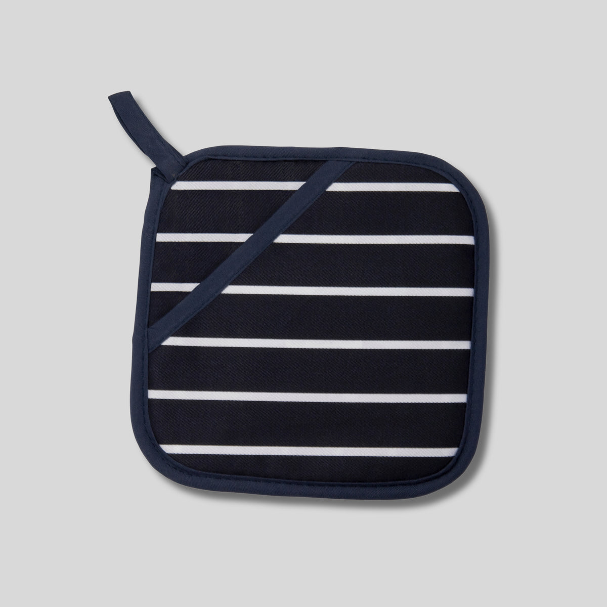 Rushbrookes Butchers Stripe Pot Grab (Made in UK)