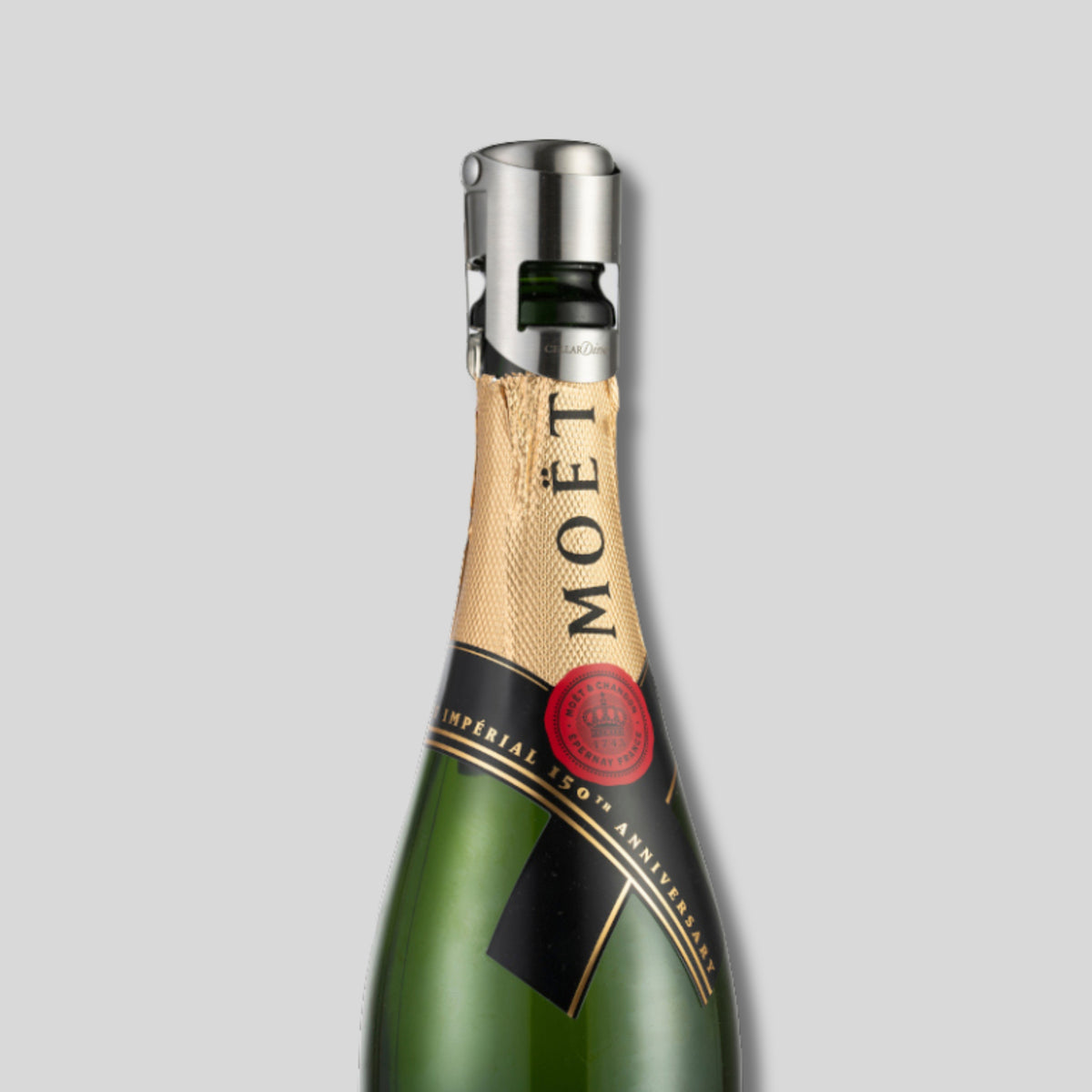 CellarDine Stainless Steel Champagne Sealer