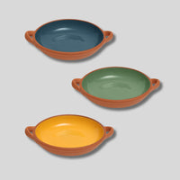 Sintra Small Glazed Terracotta Tapas Dish