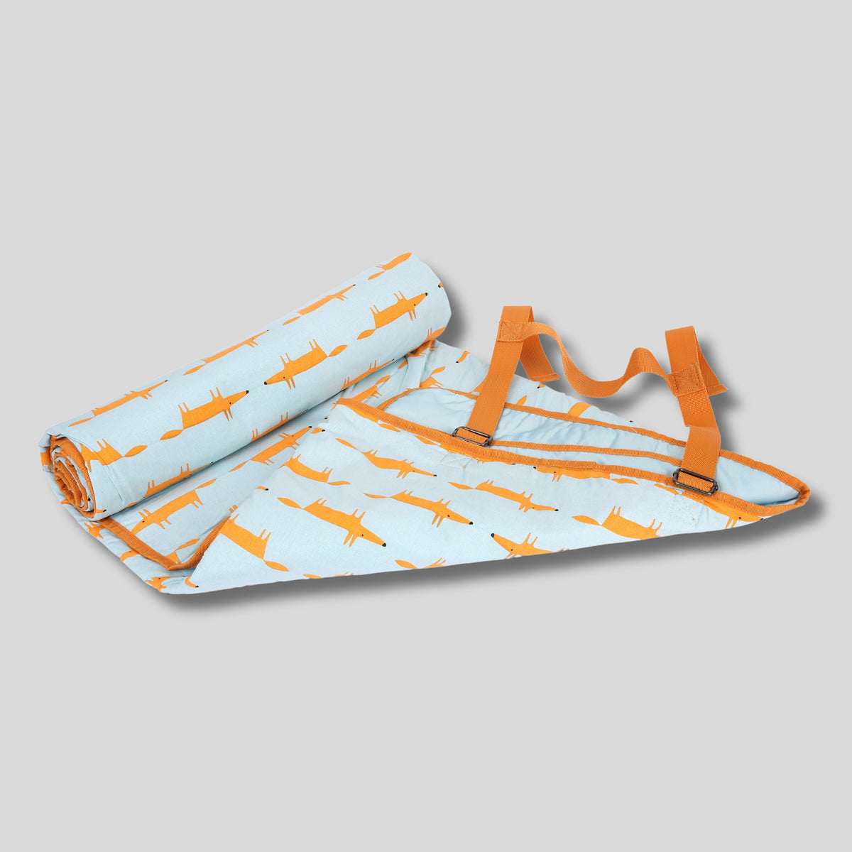 Scion Mr Fox Picnic Blanket - Blue