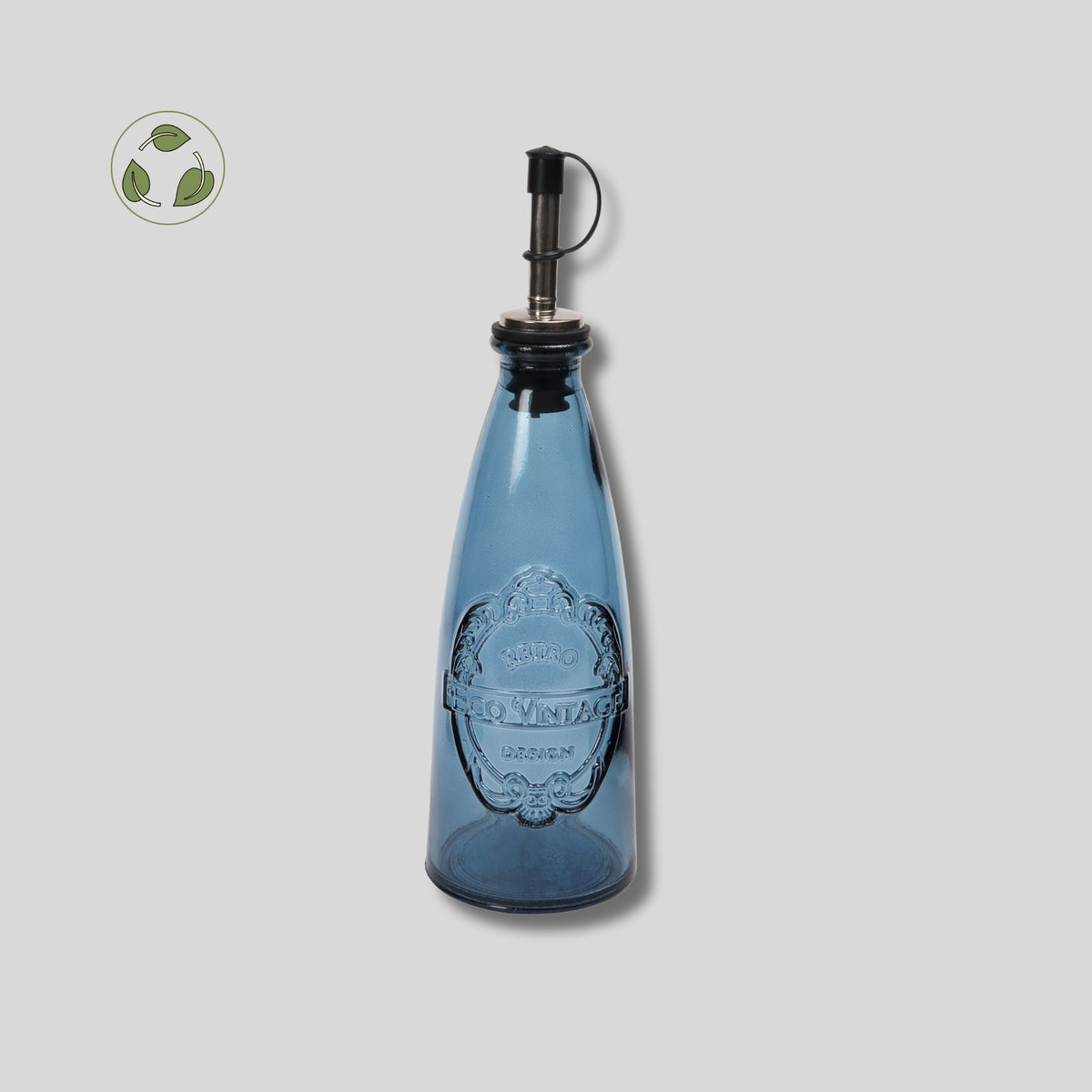 Sintra Recycled Glass Oil Drizzler | Eco-Friendly Kitchenware by Dexam