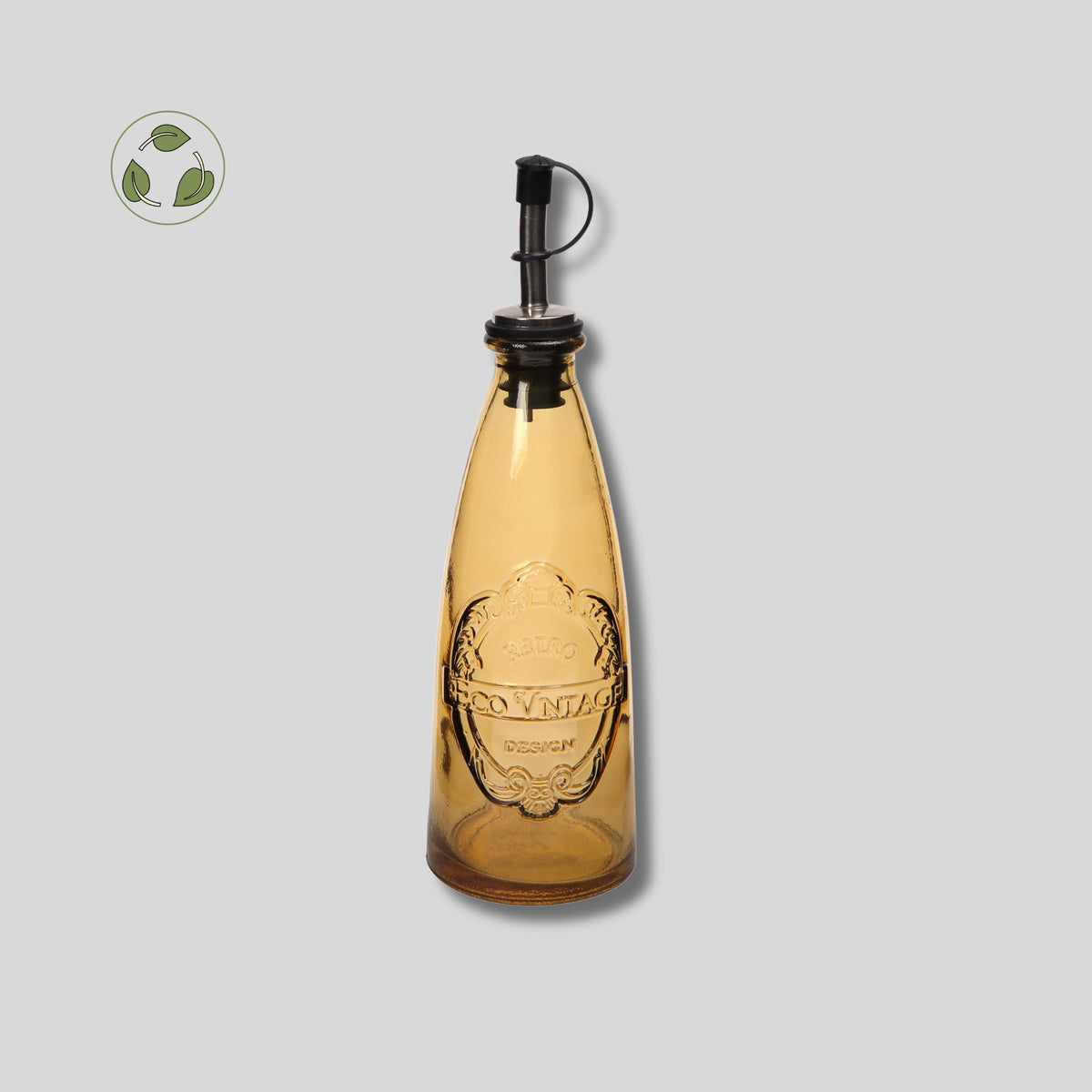 Sintra Recycled Glass Oil Drizzler | Eco-Friendly Kitchenware by Dexam