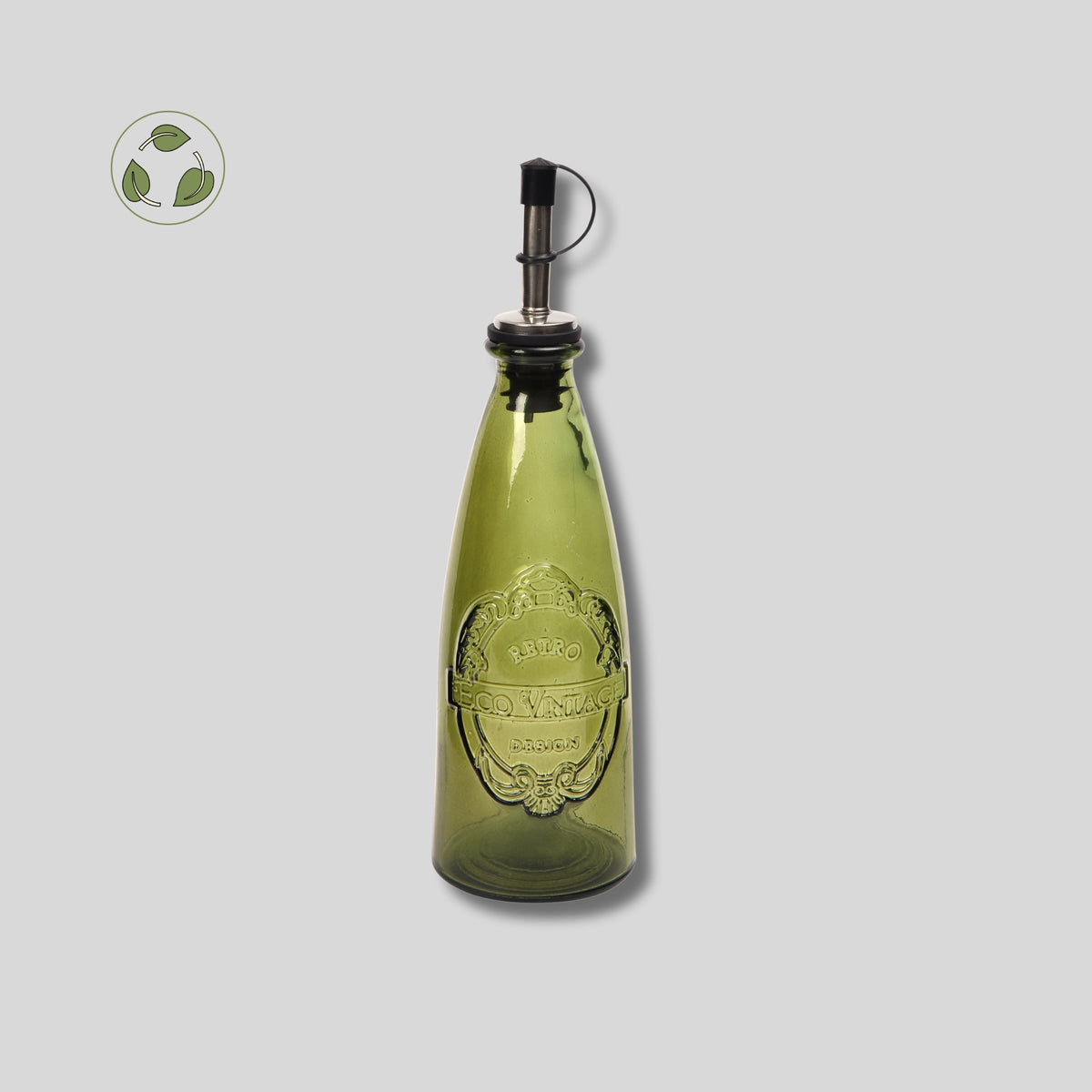 Sintra Recycled Glass Oil Drizzler | Eco-Friendly Kitchenware by Dexam