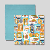 Sardines Napkin & Placemat Set