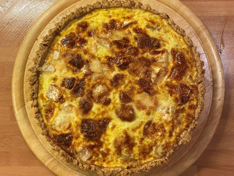 Caramelised Onion & Goat’s Cheese Tart Recipe | Winter Baking Favourite