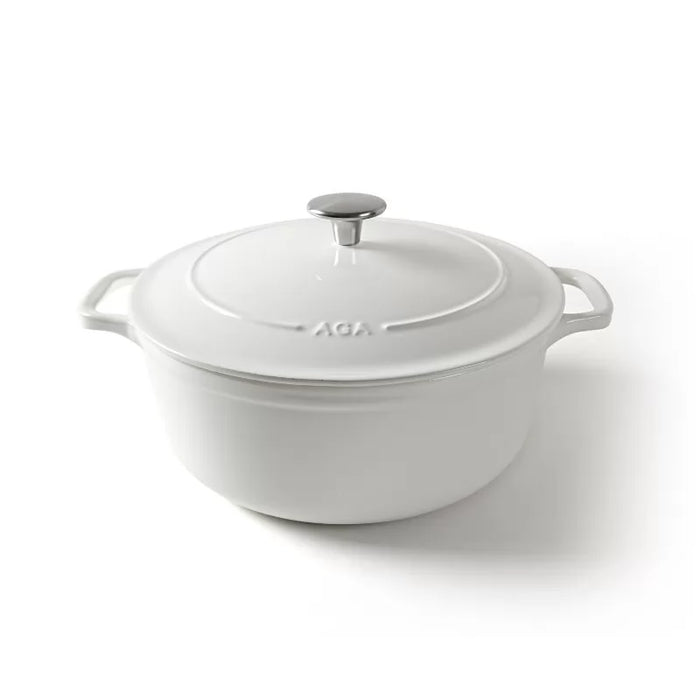 Aga 16cm Round Casserole - White
