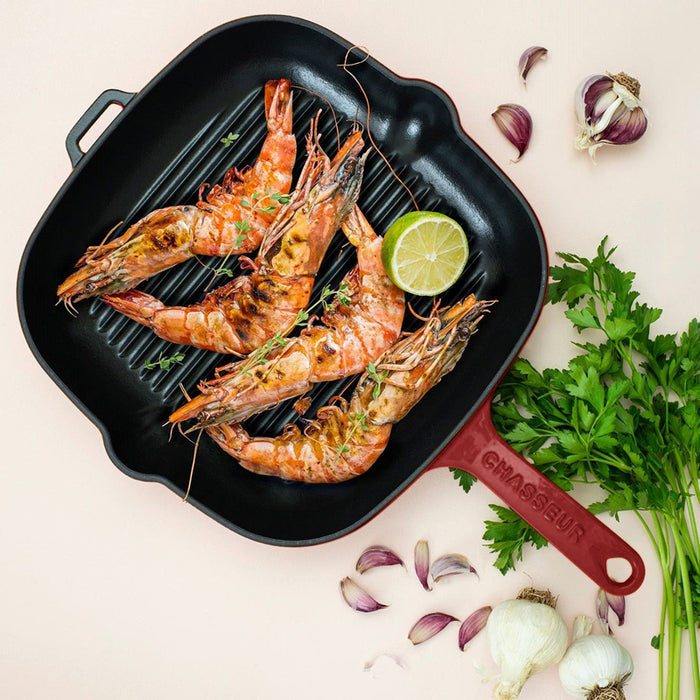 Chasseur 26cm Square Grill Pan
