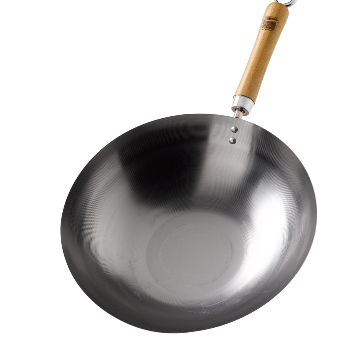 School of Wok 12"/30cm Uncoated Carbon Steel Wok