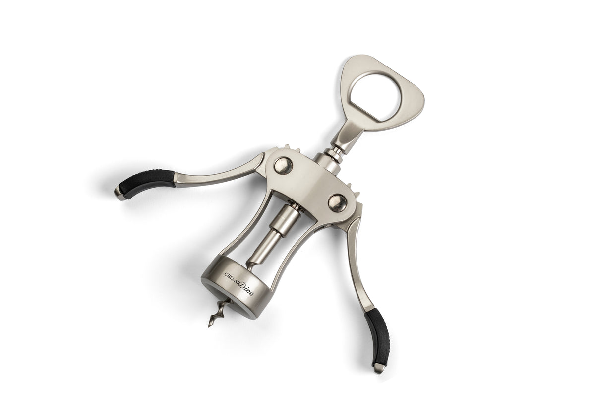 CellarDine Stainless Steel Winged Corkscrew