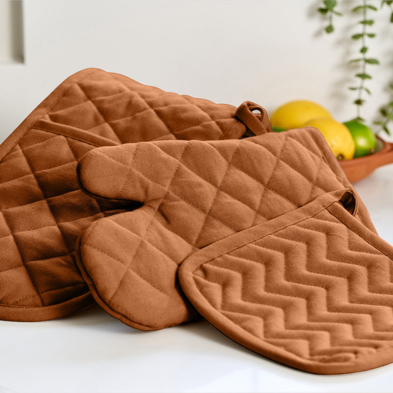 Love Colour Double Oven Gloves | Vibrant Cotton Kitchen Essentials