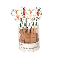 Nutcracker Set of 2 Spatulas
