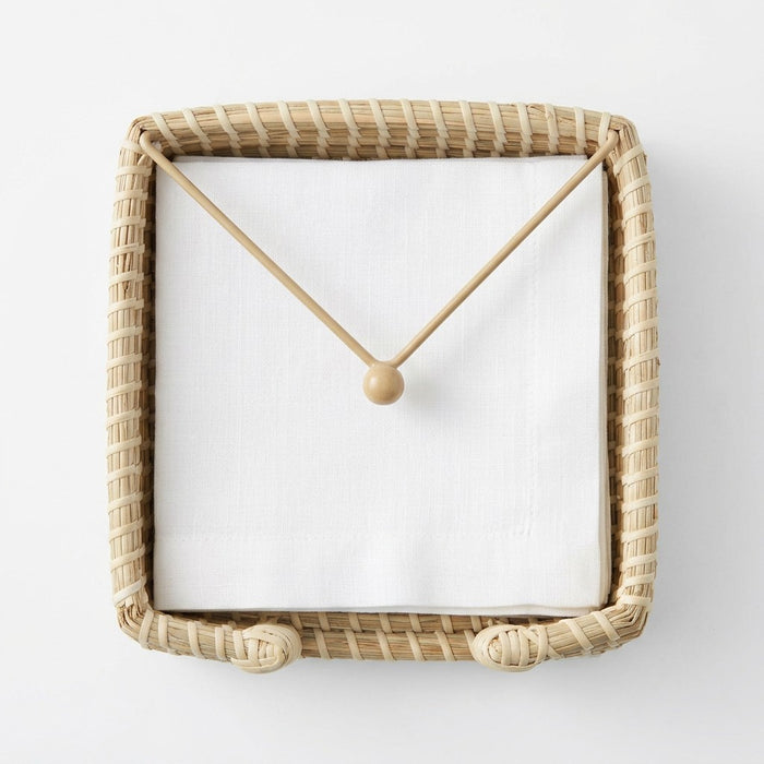 Sintra Seagrass Napkin Holder  | Sustainable Handwoven Table Accessory