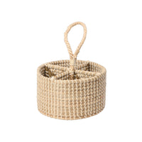 Sintra Seagrass Cutlery Caddy | Sustainable Handwoven Table Storage