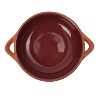 Sintra Small Glazed Terracotta Tapas Dish - Berry