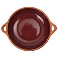 Sintra Large Glazed Terracotta Tapas Dish - Berry