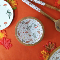 Woodland Mango Wood Small Serving Bowl - Beige