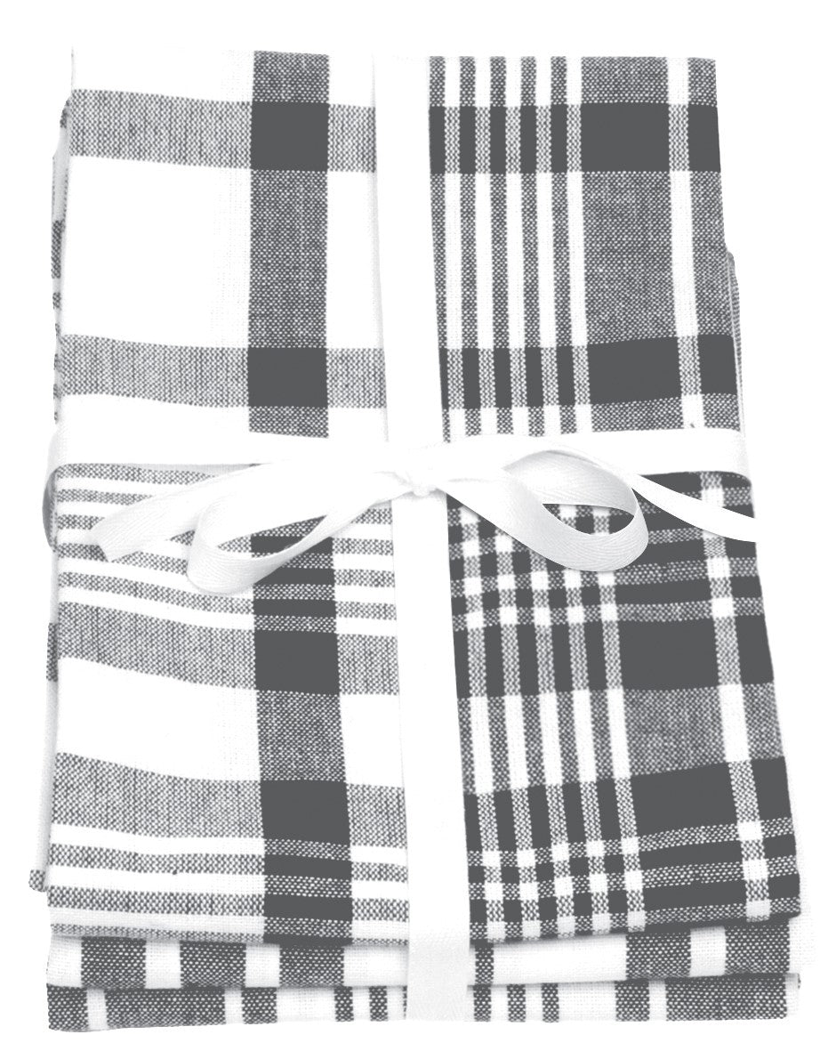 Love Colour Set of 3 Extra-Large Tea Towels | Vibrant Cotton Kitchen Textiles