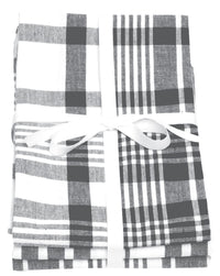 Love Colour Set of 3 Extra-Large Tea Towels | Vibrant Cotton Kitchen Textiles