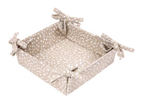 Sintra Spotted Bread Basket | Recycled Cotton Table Basket