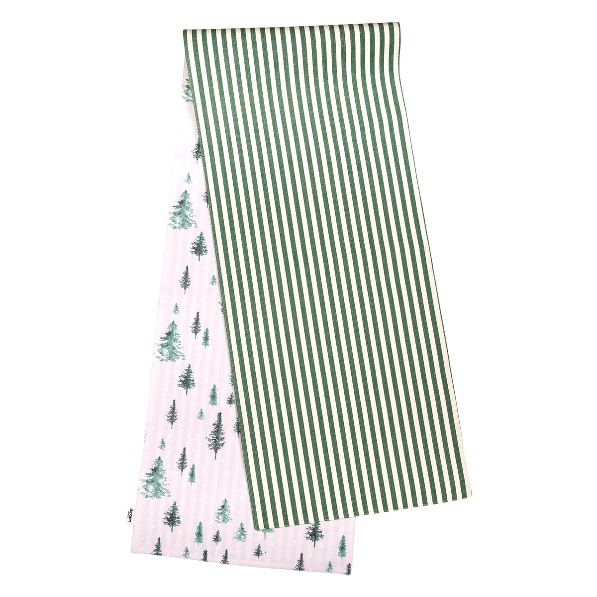 Winter Forest Table Runner - Stone