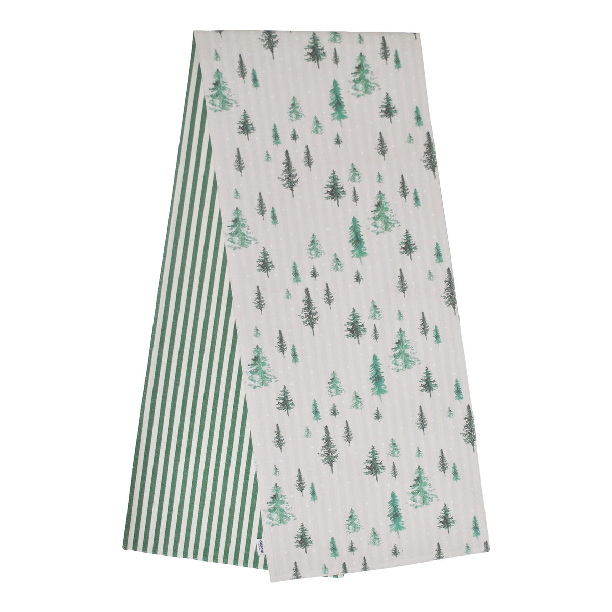 Winter Forest Table Runner - Stone