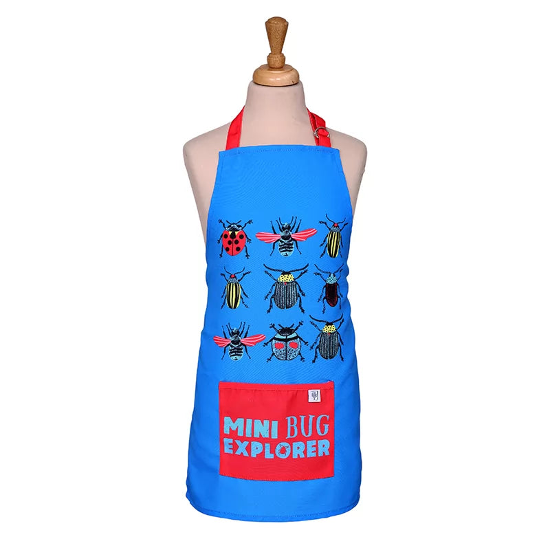 RHS I Bug You RPET Childrens Apron - Blue