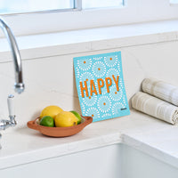 Swedish Dishcloth Happy