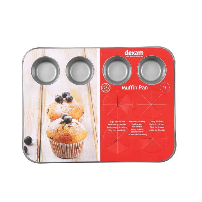 Non-Stick 12 Cup Mini Muffin Pan
