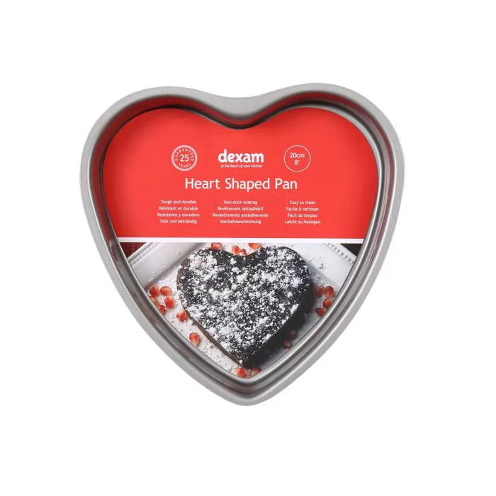 8"/20cm Non-Stick Heart Shaped Pan