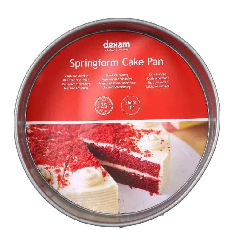 10"/26cm Non-Stick Springform Cake Pan