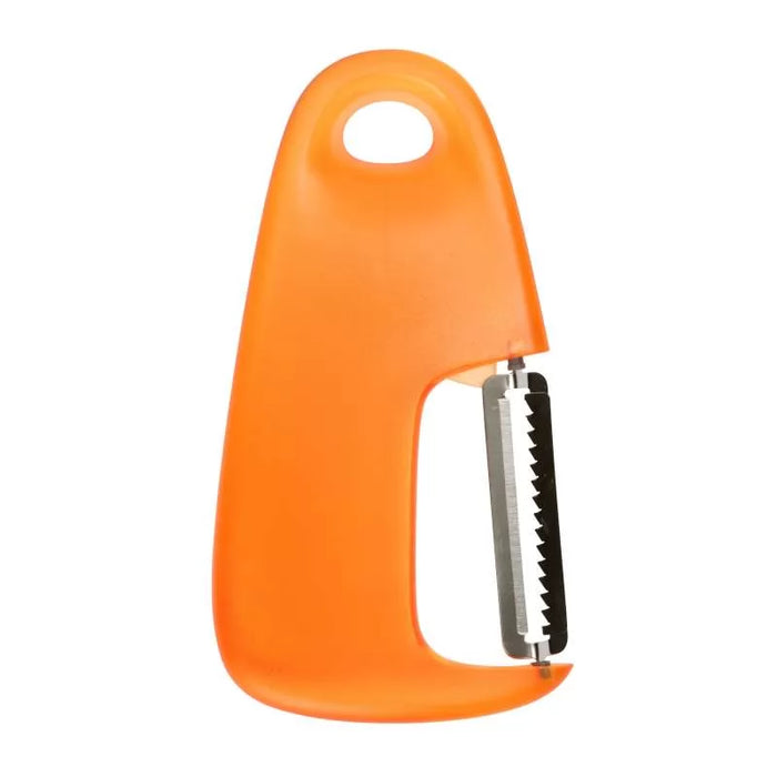 Mini Serrated Peeler - Red
