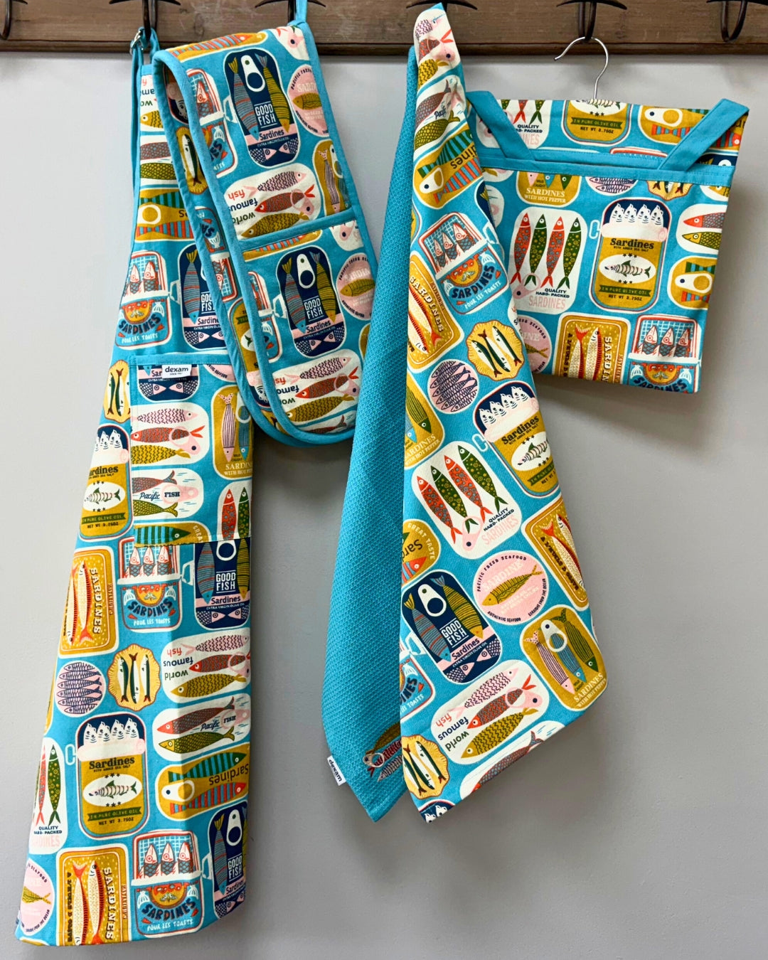 Sardines Peg Bag