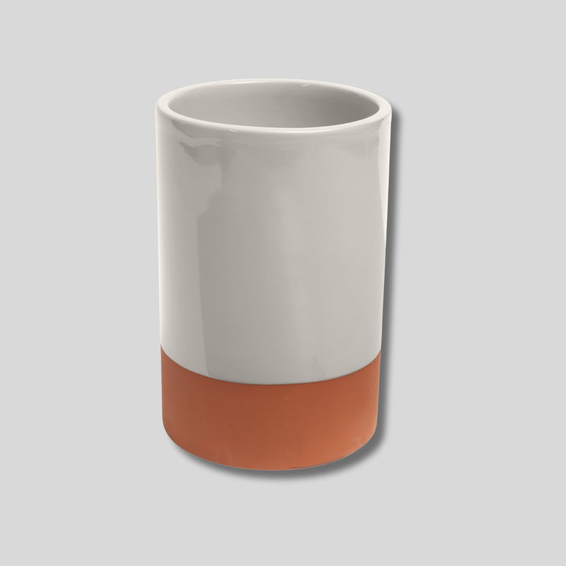 Sintra Glazed Terracotta Wine Cooler | Rustic Artisan Serveware by Dexam